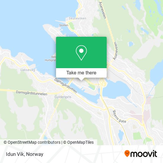 Idun Vik map