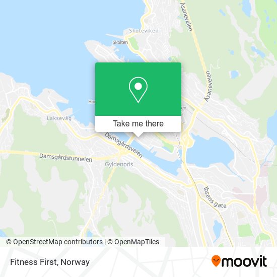 Fitness First map