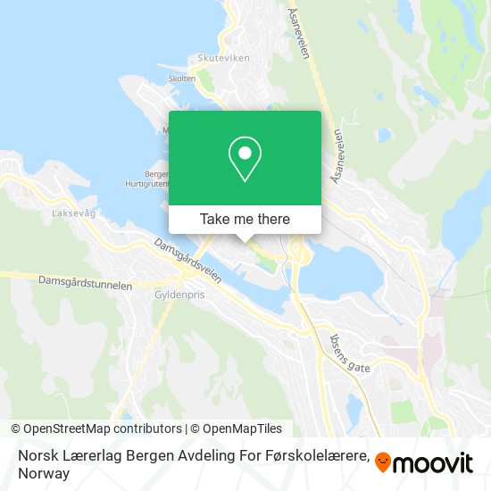 Norsk Lærerlag Bergen Avdeling For Førskolelærere map