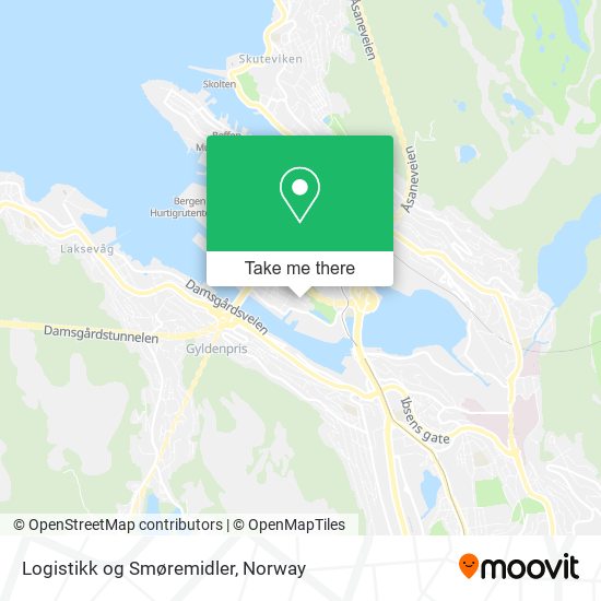 Logistikk og Smøremidler map