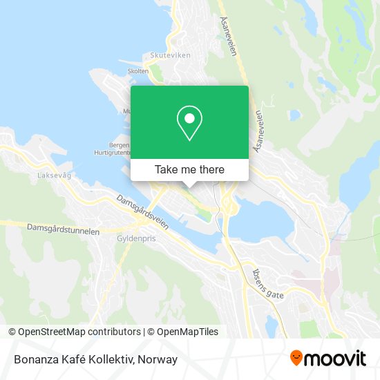 Bonanza Kafé Kollektiv map