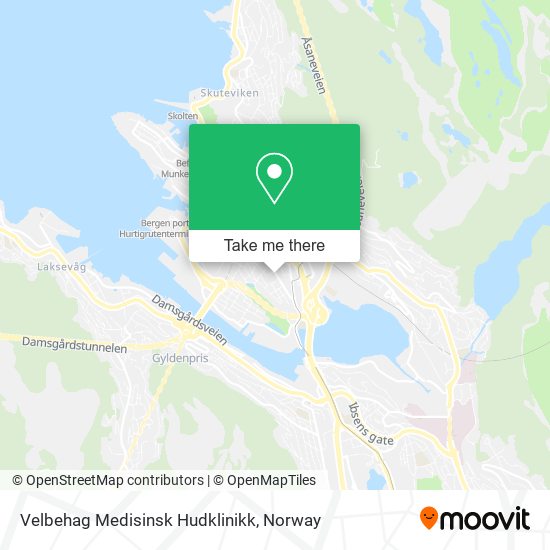 Velbehag Medisinsk Hudklinikk map