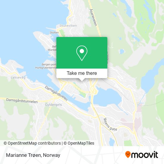 Marianne Trøen map