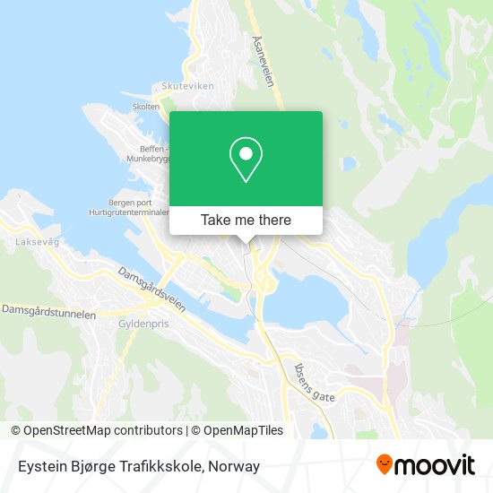 Eystein Bjørge Trafikkskole map