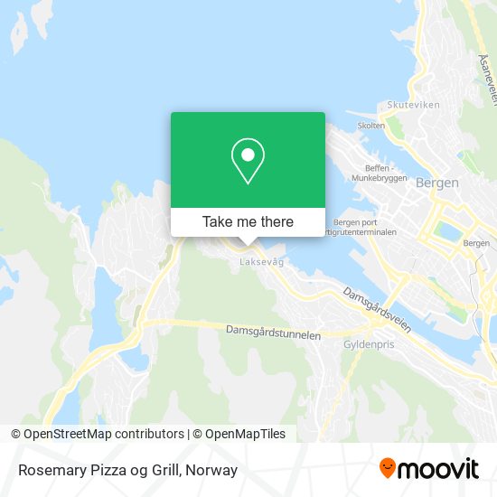 Rosemary Pizza og Grill map