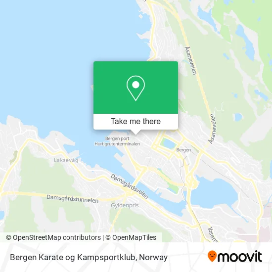 Bergen Karate og Kampsportklub map
