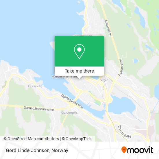 Gerd Lindø Johnsen map