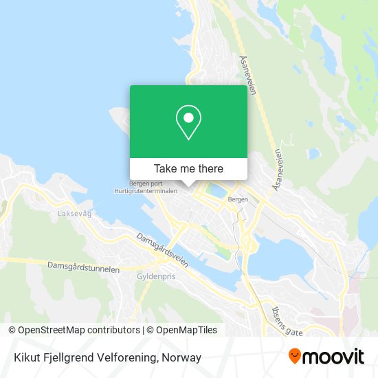 Kikut Fjellgrend Velforening map