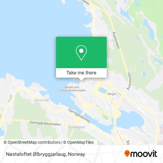 Nøsteloftet Ølbryggjarlaug map