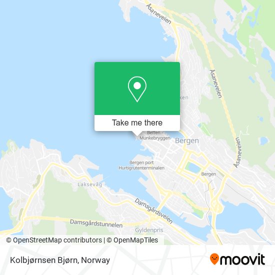Kolbjørnsen Bjørn map