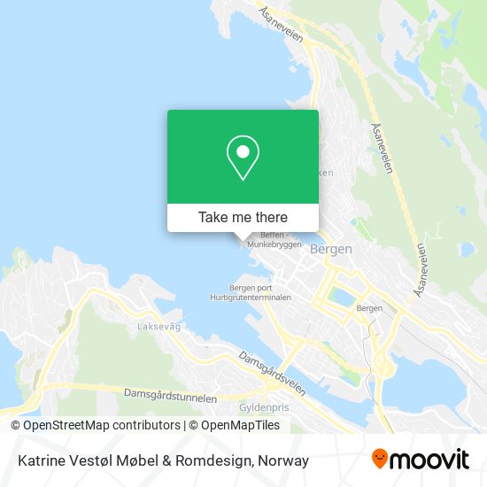 Katrine Vestøl Møbel & Romdesign map