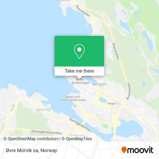 Øvre Morvik sa map