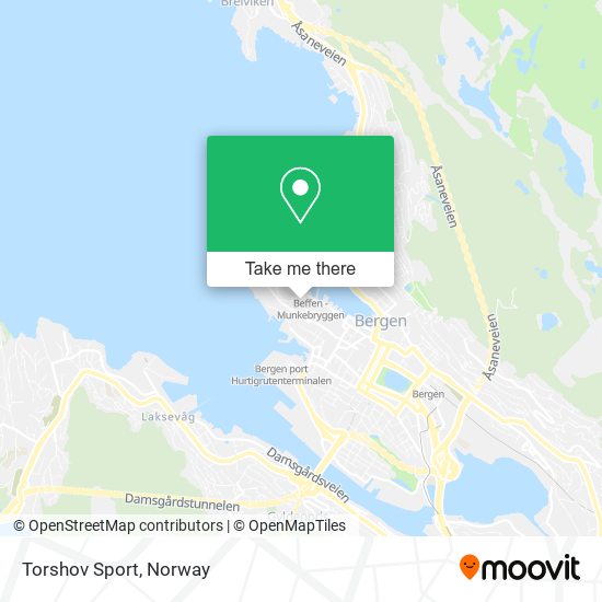 Torshov Sport map