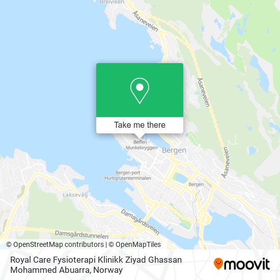 Royal Care Fysioterapi Klinikk Ziyad Ghassan Mohammed Abuarra map