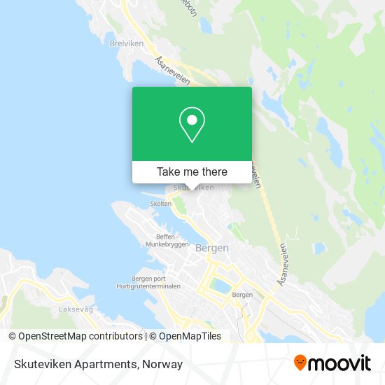 Skuteviken Apartments map