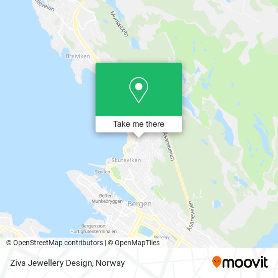 Ziva Jewellery Design map