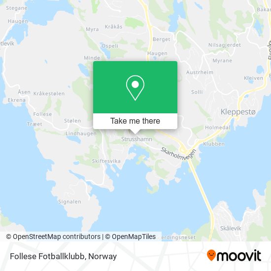 Follese Fotballklubb map