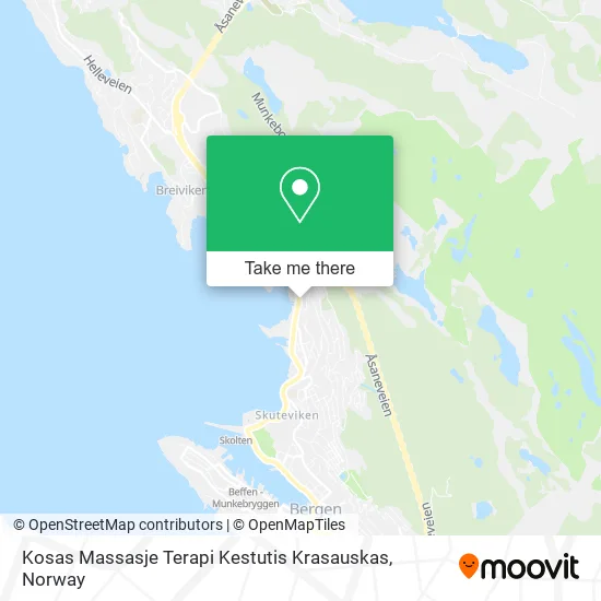 Kosas Massasje Terapi Kestutis Krasauskas map