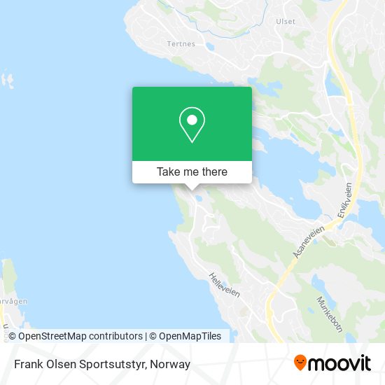 Frank Olsen Sportsutstyr map