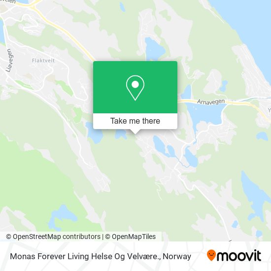 Monas Forever Living Helse Og Velvære. map