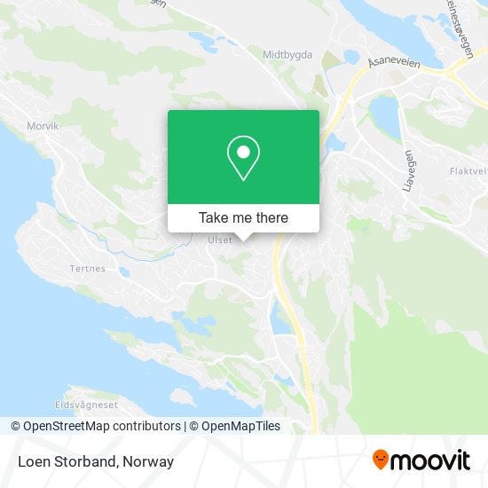 Loen Storband map