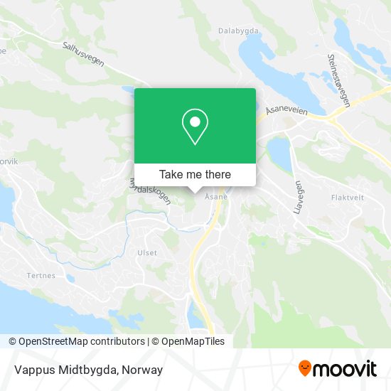 Vappus Midtbygda map