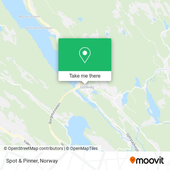 Spot & Pinner map