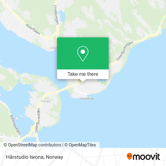 Hårstudio Iwona map