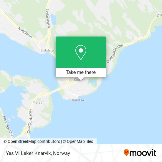 Yes VI Leker Knarvik map