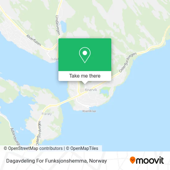 Dagavdeling For Funksjonshemma map