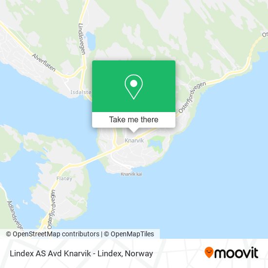 Lindex AS Avd Knarvik - Lindex map