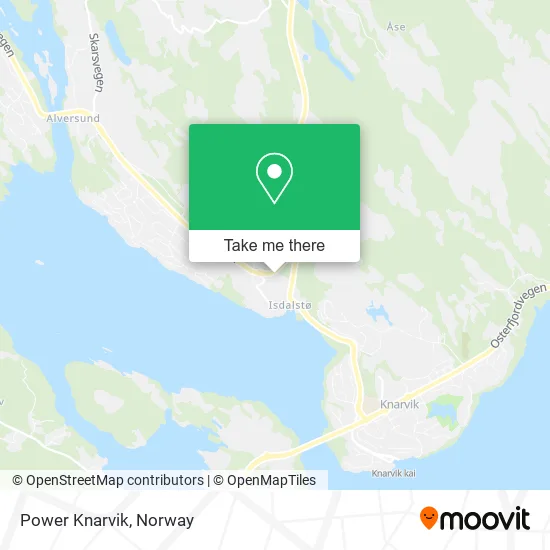 Power Knarvik map