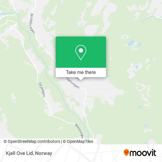 Kjell Ove Lid map