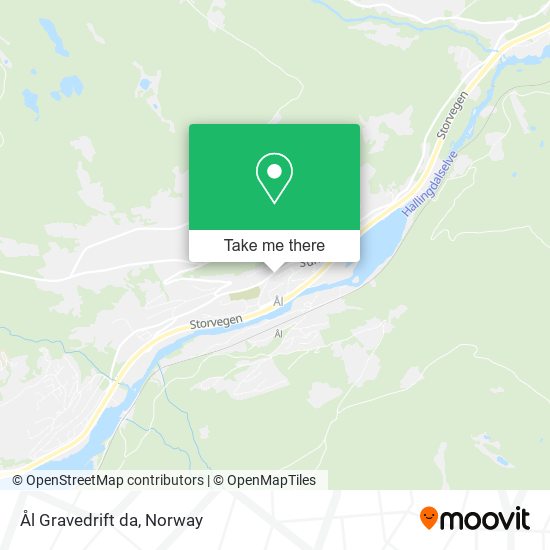 Ål Gravedrift da map