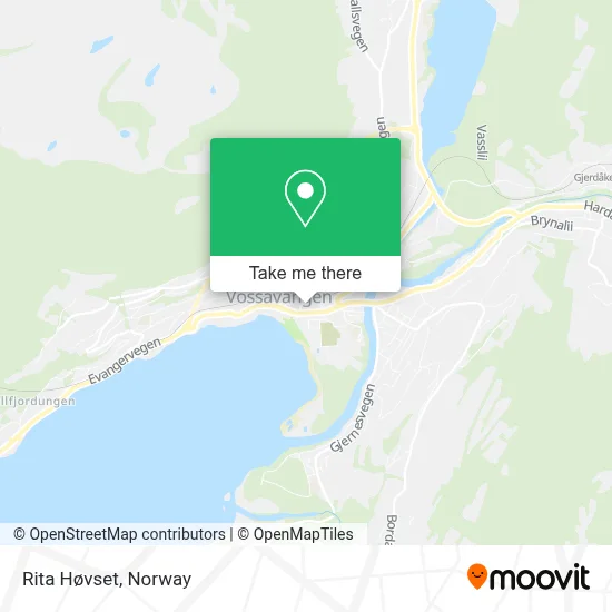 Rita Høvset map