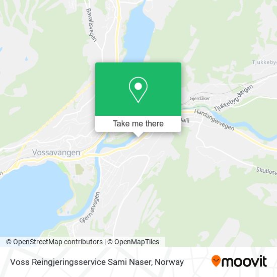 Voss Reingjeringsservice Sami Naser map