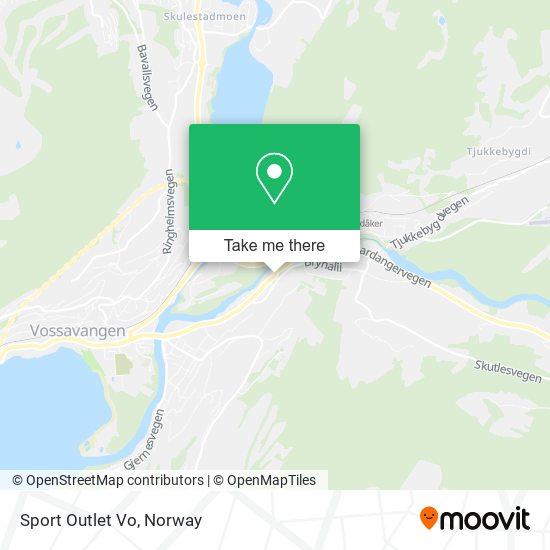 Sport Outlet Vo map