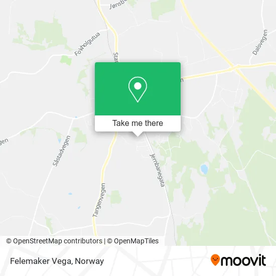 Felemaker Vega map