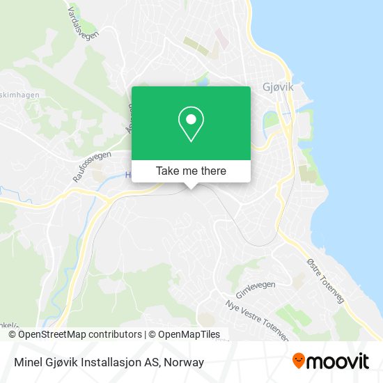 Minel Gjøvik Installasjon AS map