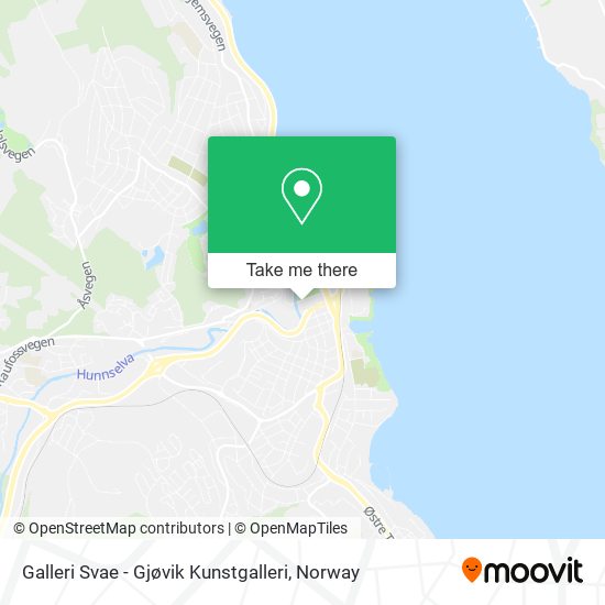 Galleri Svae - Gjøvik Kunstgalleri map