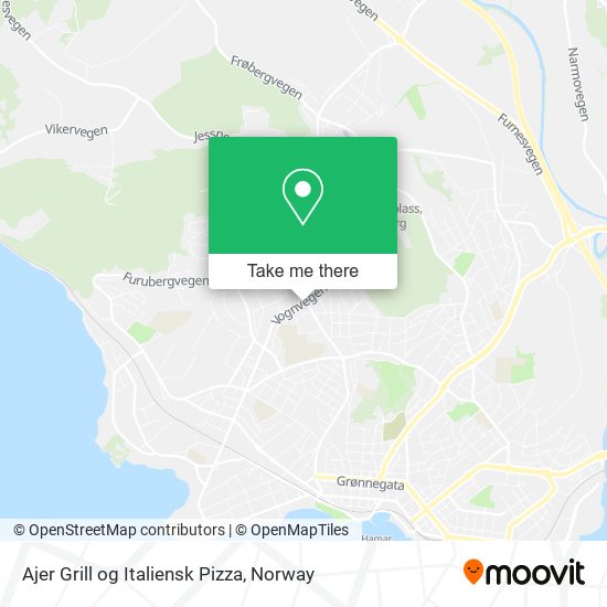 Ajer Grill og Italiensk Pizza map