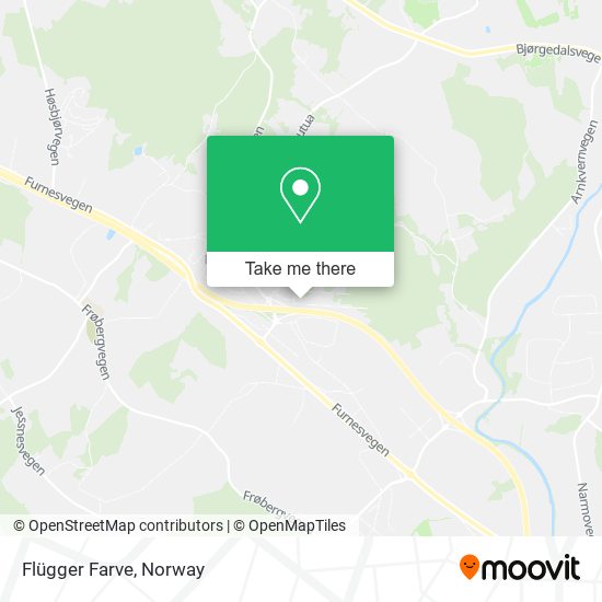 Flügger Farve map