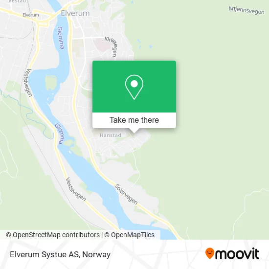 Elverum Systue AS map