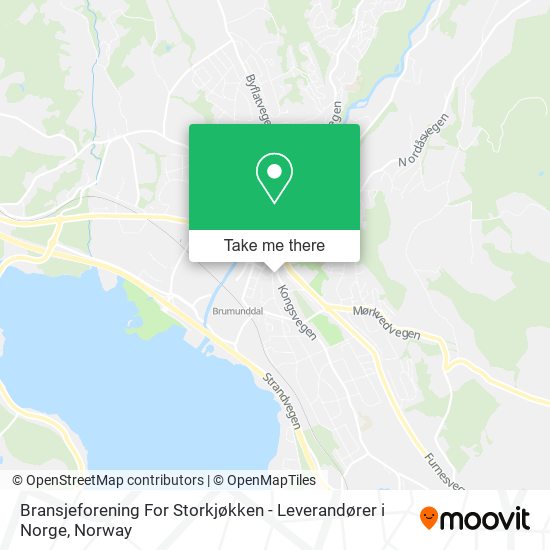 Bransjeforening For Storkjøkken - Leverandører i Norge map