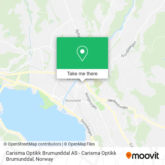 Carisma Optikk Brumunddal AS - Carisma Optikk Brumunddal map