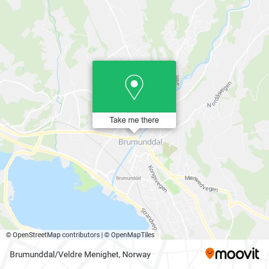 Brumunddal/Veldre Menighet map