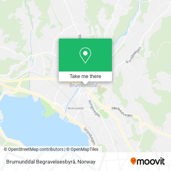 Brumunddal Begravelsesbyrå map