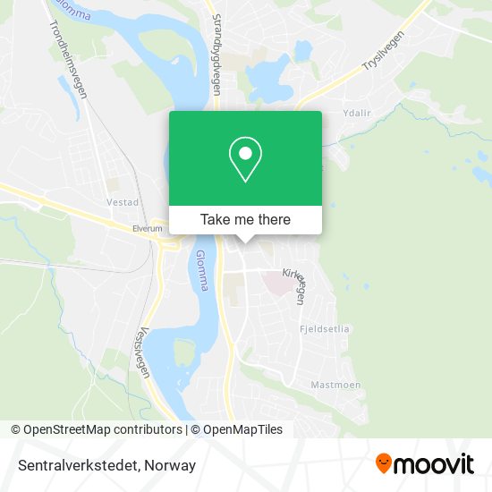 Sentralverkstedet map