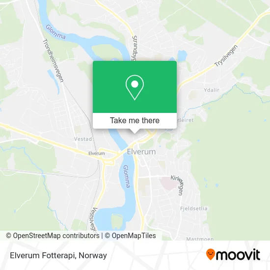 Elverum Fotterapi map