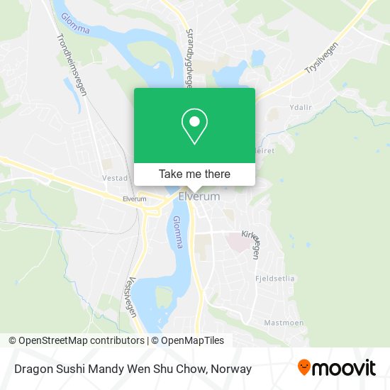 Dragon Sushi Mandy Wen Shu Chow map